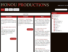 Tablet Screenshot of honouproductions.net
